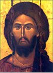 Χριστός Παντοκράτωρ ( Λεπτομέρεια ) Κάρτα 12,5 Χ 17,5