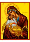 Παναγία η Γλυκοφιλούσα (Εικόνα 17x13)