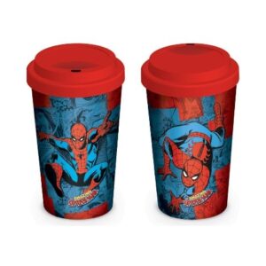 MARVEL RETRO SPIDERMAN ΚΕΡΑΜΙΚΗ ΚΟΥΠΑ ΤΑΞΙΔΙΟΥ ΔΙΠΛΗΣ ΣΤΡΩΣΗΣ