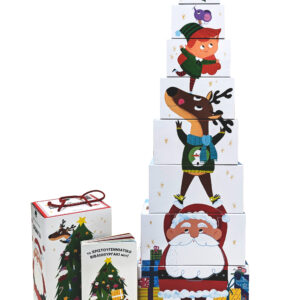 Το χριστουγεννιάτικο βιβλιοπυργάκι μου,